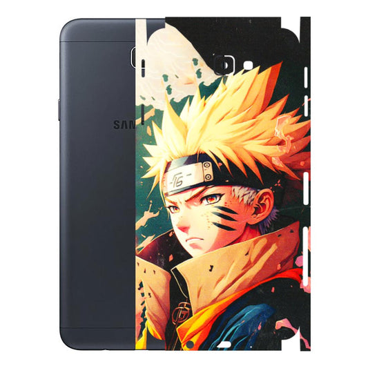 Samsung M/F/Note/Flip and C Phone Skins (All Models) - New Naruto - 3D Embossed Finish (L-148) Samsung Galaxy J7 Prime
