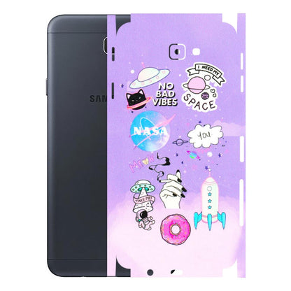 Samsung M/F/Note/Flip and C Phone Skins (All Models) - I Need My Nasa Skin - 3D Embossed Finish (L-149) Samsung Galaxy J7 Prime