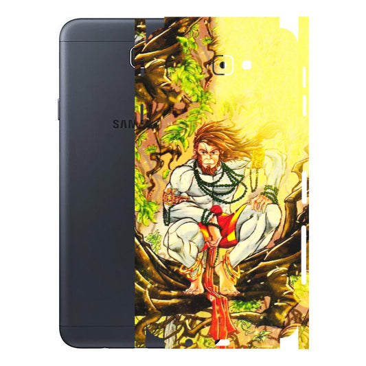 Samsung M/F/Note/Flip and C Phone Skins (All Models) - Lord Hanuman - 3D Embossed Finish (L-152) Samsung Galaxy J7 Prime