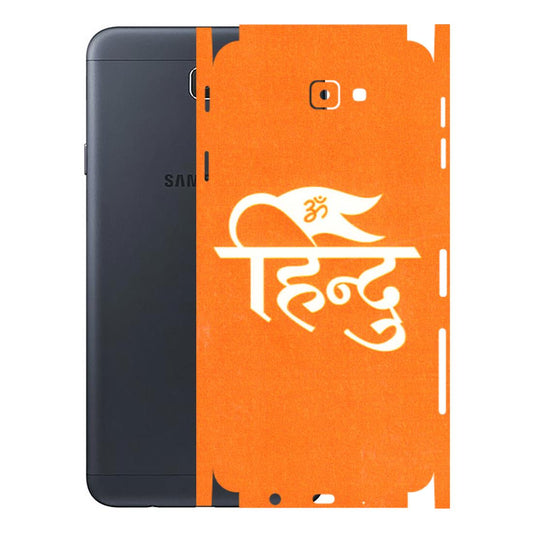 Samsung M/F/Note/Flip and C Phone Skins (All Models) - Hindu Kesari - 3D Embossed Finish (L-154) Samsung Galaxy J7 Prime