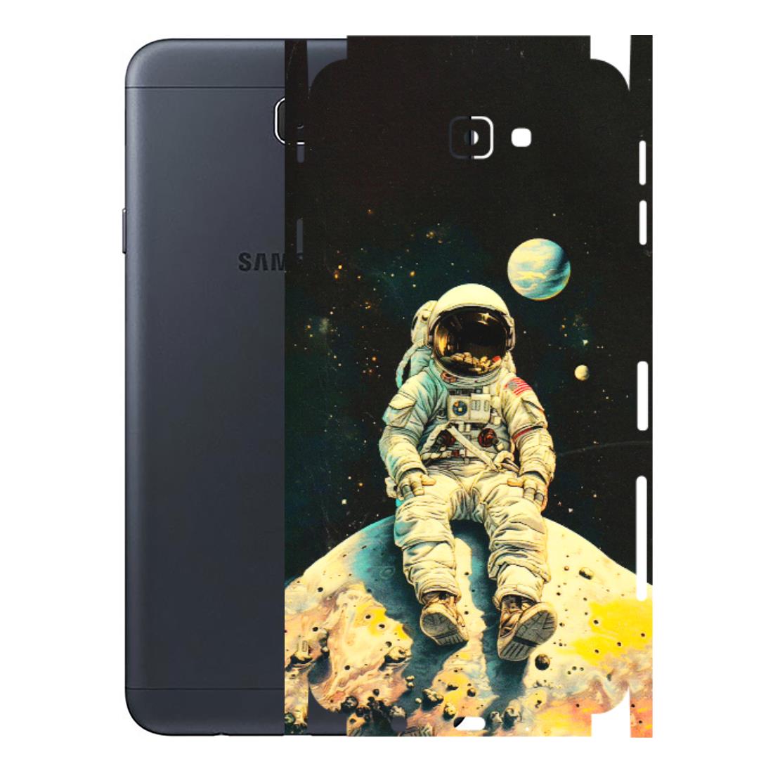 Samsung M/F/Note/Flip and C Phone Skins (All Models) - Astronaut in Space - 3D Embossed Finish (L-16) Samsung Galaxy J7 Prime
