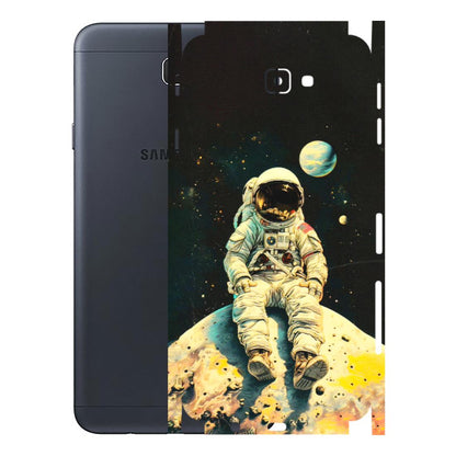 Samsung M/F/Note/Flip and C Phone Skins (All Models) - Astronaut in Space - 3D Embossed Finish (L-16) Samsung Galaxy J7 Prime