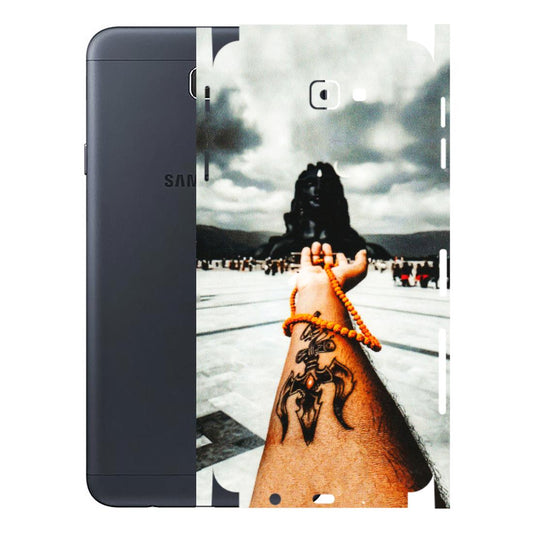 Samsung M/F/Note/Flip and C Phone Skins (All Models) - Jai Adiyogi Mahakaal - 3D Embossed Finish (L-164) Samsung Galaxy J7 Prime