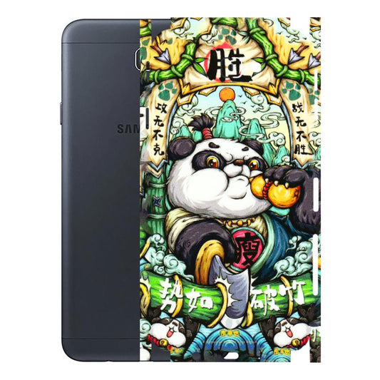 Samsung M/F/Note/Flip and C Phone Skins (All Models) - Royal Rich Panda - 3D Embossed Finish (L-170) Samsung Galaxy J7 Prime