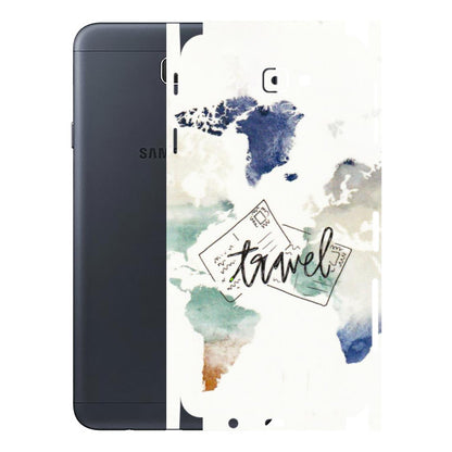 Samsung M/F/Note/Flip and C Phone Skins (All Models) - Travel The World - 3D Embossed Finish (L-232) Samsung Galaxy J7 Prime