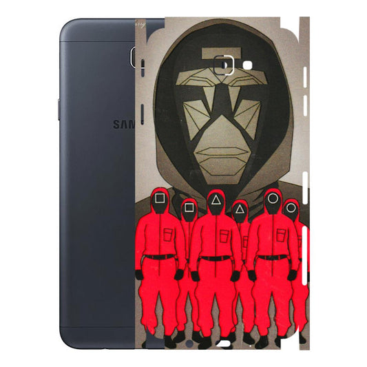Samsung M/F/Note/Flip and C Phone Skins (All Models) - Squid Game Hero - 3D Embossed Finish (L-245) Samsung Galaxy J7 Prime