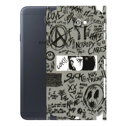Samsung M/F/Note/Flip and C Phone Skins (All Models) - Never Have Love Anime - 3D Embossed Finish (L-260) Samsung Galaxy J7 Prime