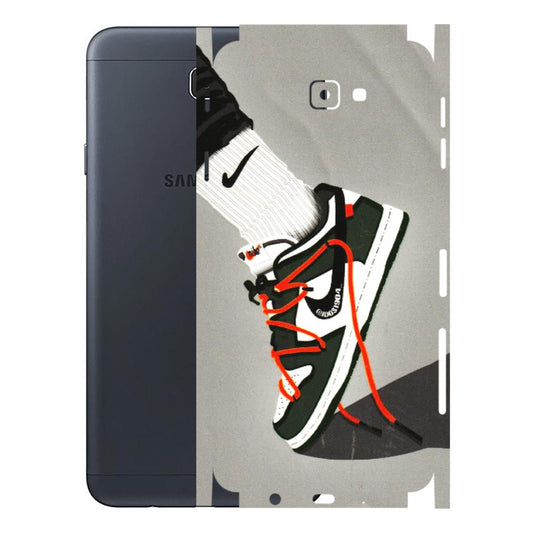 Samsung M/F/Note/Flip and C Phone Skins (All Models) - New Grey Sneaker - 3D Embossed Finish (L-261) Samsung Galaxy J7 Prime