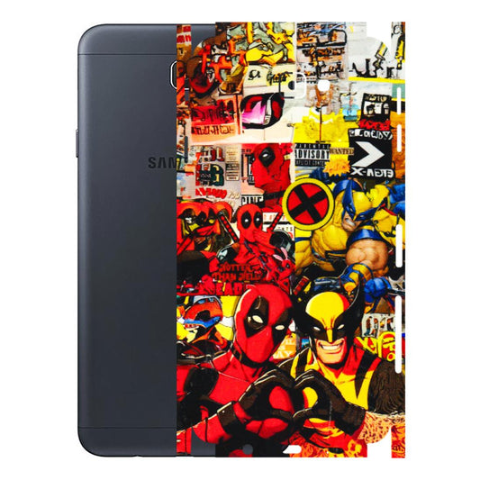 Samsung M/F/Note/Flip and C Phone Skins (All Models) - Spidy Wolverine - 3D Embossed Finish (L-310) Samsung Galaxy J7 Prime