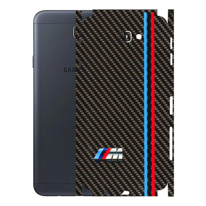 Samsung M/F/Note/Flip and C Phone Skins (All Models) - BM Carbon Fiber Feels - 3D Embossed Finish (L-38) Samsung Galaxy J7 Prime