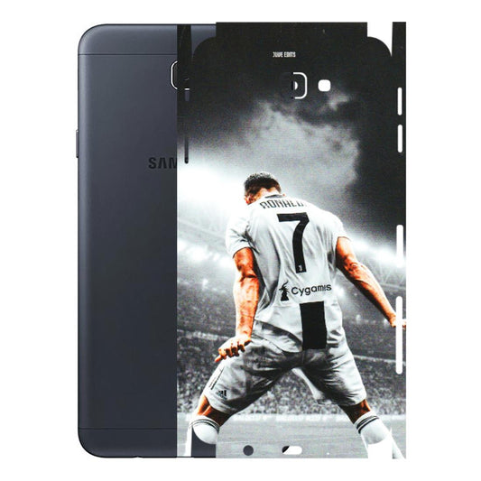 Samsung M/F/Note/Flip and C Phone Skins (All Models) - Ronaldo CR7 Crazy - 3D Embossed Finish (L-44) Samsung Galaxy J7 Prime