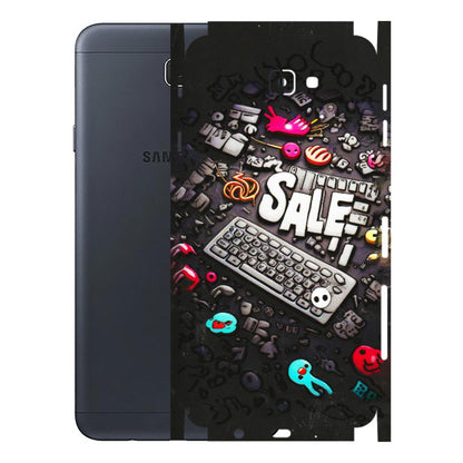 Samsung M/F/Note/Flip and C Phone Skins (All Models) - Gadgets Sale - 3D Embossed Finish (L-50) Samsung Galaxy J7 Prime