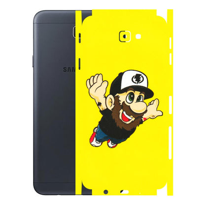 Samsung M/F/Note/Flip and C Phone Skins (All Models) - Flying Beardo - 3D Embossed Finish (L-60) Samsung Galaxy J7 Prime