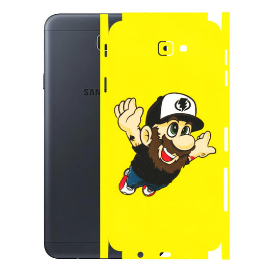 Samsung M/F/Note/Flip and C Phone Skins (All Models) - Flying Beardo - 3D Embossed Finish (L-60) Samsung Galaxy J7 Prime