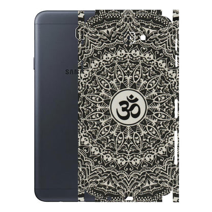 Samsung M/F/Note/Flip and C Phone Skins (All Models) - Aum Elegant Mandala - 3D Embossed Finish (L-62) Samsung Galaxy J7 Prime