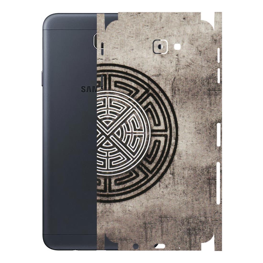Samsung M/F/Note/Flip and C Phone Skins (All Models) - Mysterious Circular Design - 3D Embossed Finish (L-63) Samsung Galaxy J7 Prime
