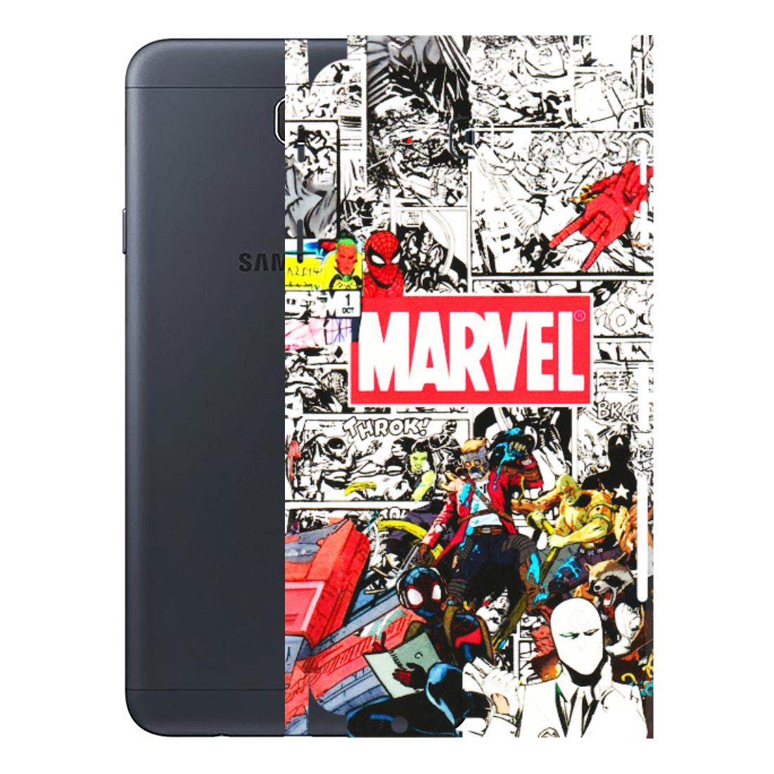 Samsung M/F/Note/Flip and C Phone Skins (All Models) - Marvel Colorful Comic - 3D Embossed Finish (L-64) Samsung Galaxy J7 Prime