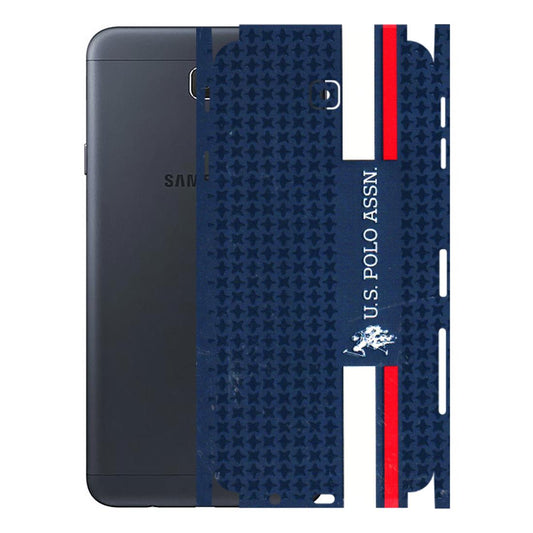 Samsung M/F/Note/Flip and C Phone Skins (All Models) - US POLO Designer Brand - 3D Embossed Finish (L-65) Samsung Galaxy J7 Prime