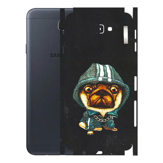 Samsung M/F/Note/Flip and C Phone Skins (All Models) - Puppy N Hoodie - 3D Embossed Finish (L-90) Samsung Galaxy J7 Prime