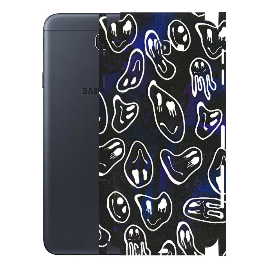 Samsung M/F/Note/Flip and C Phone Skins (All Models) - Distorted Smileys - 3D Embossed Finish (L-92) Samsung Galaxy J7 Prime