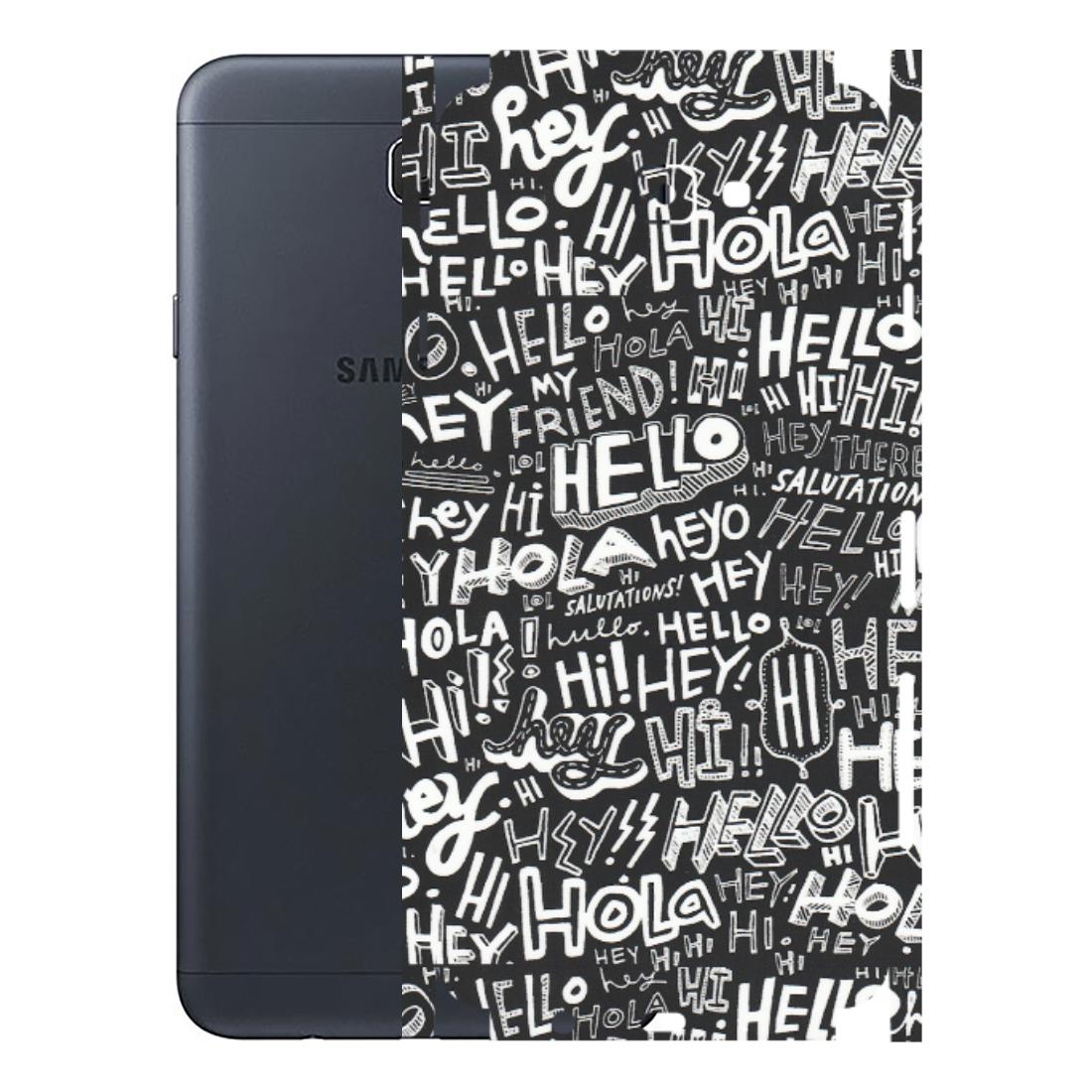 Samsung M/F/Note/Flip and C Phone Skins (All Models) - Hi Hello Doodles - Matte Finish (M-25) Samsung Galaxy J7 Prime
