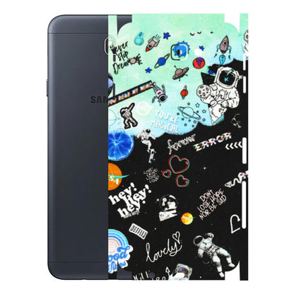 Samsung M/F/Note/Flip and C Phone Skins (All Models) - Living In A Space Dream - Matte Finish (M-46) Samsung Galaxy J7 Prime