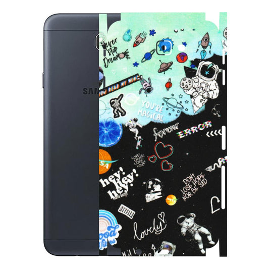 Samsung M/F/Note/Flip and C Phone Skins (All Models) - Living In A Space Dream - Matte Finish (M-46) Samsung Galaxy J7 Prime