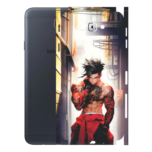 Samsung M/F/Note/Flip and C Phone Skins (All Models) - In the streets of Japan - Matte Finish (M-77) Samsung Galaxy J7 Prime