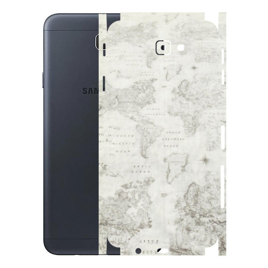 Samsung M/F/Note/Flip and C Phone Skins (All Models) - World Travel Map - Transparent Finish (T-04) Samsung Galaxy J7 Prime