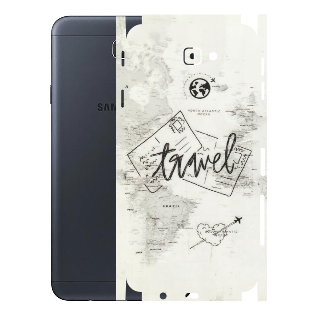 Samsung M/F/Note/Flip and C Phone Skins (All Models) - Travel Ticket - Transparent Finish (T-06) Samsung Galaxy J7 Prime