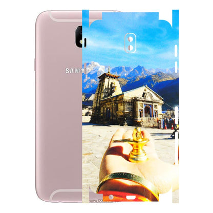 Samsung M/F/Note/Flip and C Phone Skins (All Models) - Beauty of Kedarnath - 3D Embossed Finish (L-108) Samsung Galaxy J7 Pro