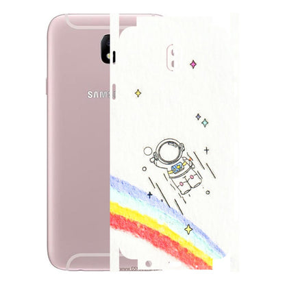 Samsung M/F/Note/Flip and C Phone Skins (All Models) - Milkyway Astronaut - 3D Embossed Finish (L-110) Samsung Galaxy J7 Pro
