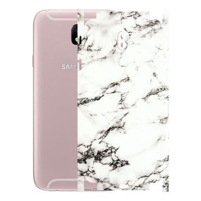 Samsung M/F/Note/Flip and C Phone Skins (All Models) - Black and White Marble Texture - 3D Embossed Finish (L-124) Samsung Galaxy J7 Pro