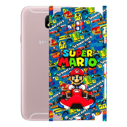 Samsung M/F/Note/Flip and C Phone Skins (All Models) - Super Mario Kart - 3D Embossed Finish (L-140) Samsung Galaxy J7 Pro