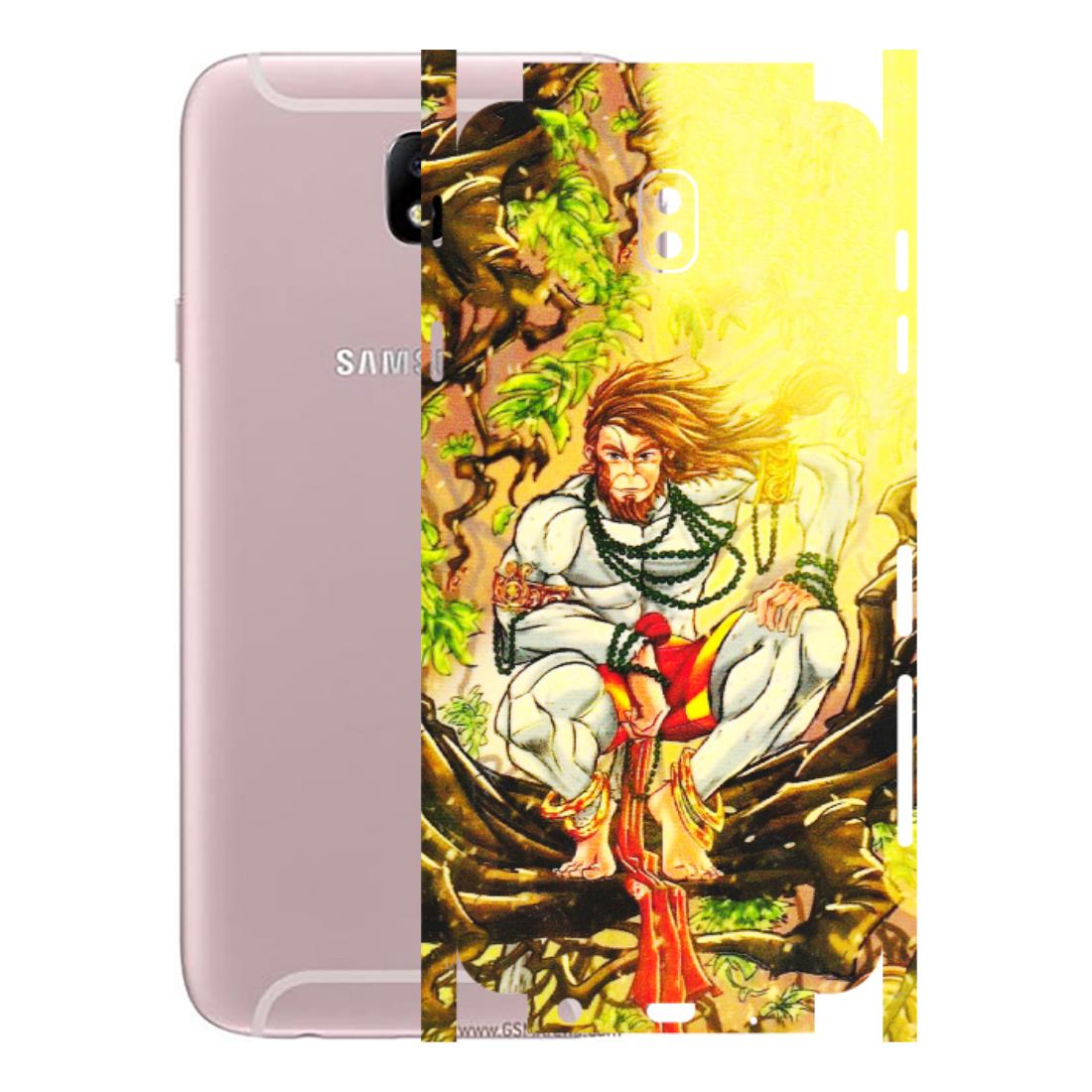 Samsung M/F/Note/Flip and C Phone Skins (All Models) - Lord Hanuman - 3D Embossed Finish (L-152) Samsung Galaxy J7 Pro