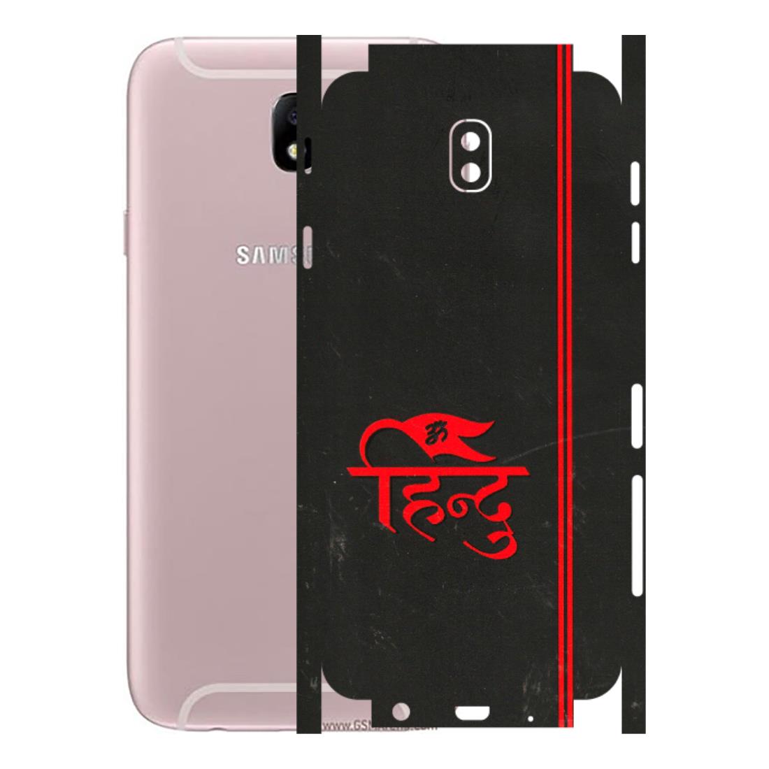 Samsung M/F/Note/Flip and C Phone Skins (All Models) - Hindu Black - 3D Embossed Finish (L-153) Samsung Galaxy J7 Pro