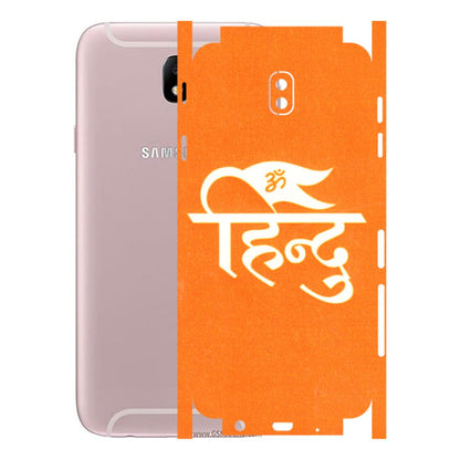 Samsung M/F/Note/Flip and C Phone Skins (All Models) - Hindu Kesari - 3D Embossed Finish (L-154) Samsung Galaxy J7 Pro