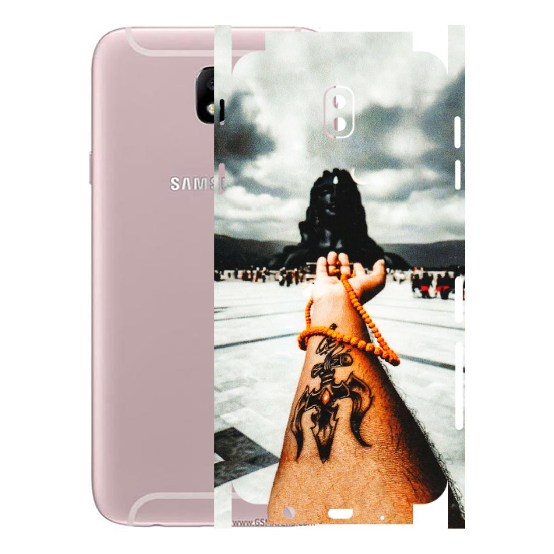 Samsung M/F/Note/Flip and C Phone Skins (All Models) - Jai Adiyogi Mahakaal - 3D Embossed Finish (L-164) Samsung Galaxy J7 Pro