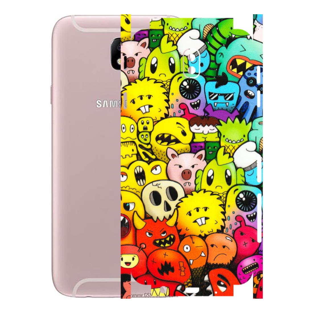 Samsung M/F/Note/Flip and C Phone Skins (All Models) - Angry Funkies - 3D Embossed Finish (L-169) Samsung Galaxy J7 Pro