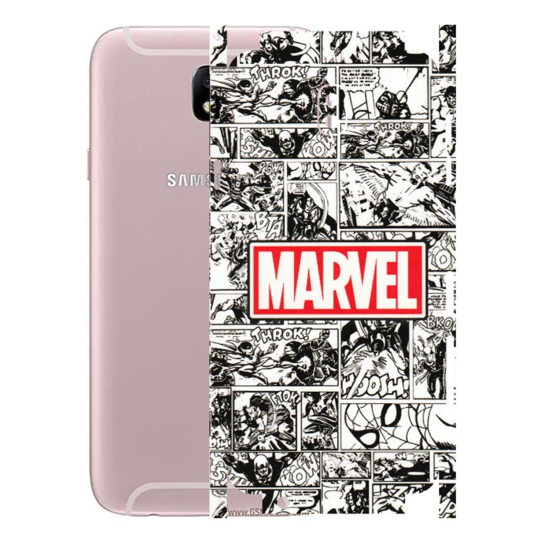 Samsung M/F/Note/Flip and C Phone Skins (All Models) - Marvel Comic - 3D Embossed Finish (L-171) Samsung Galaxy J7 Pro
