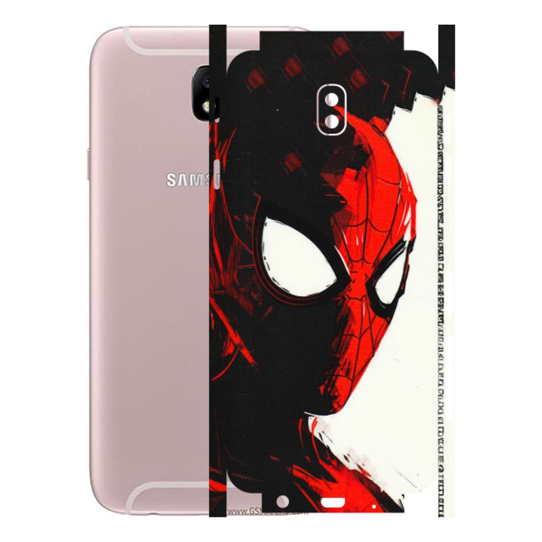 Samsung M/F/Note/Flip and C Phone Skins (All Models) - Spiderman Killer Face - 3D Embossed Finish (L-17) Samsung Galaxy J7 Pro