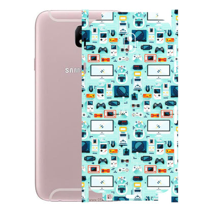 Samsung M/F/Note/Flip and C Phone Skins (All Models) - Gadgets Doodle - 3D Embossed Finish (L-184) Samsung Galaxy J7 Pro