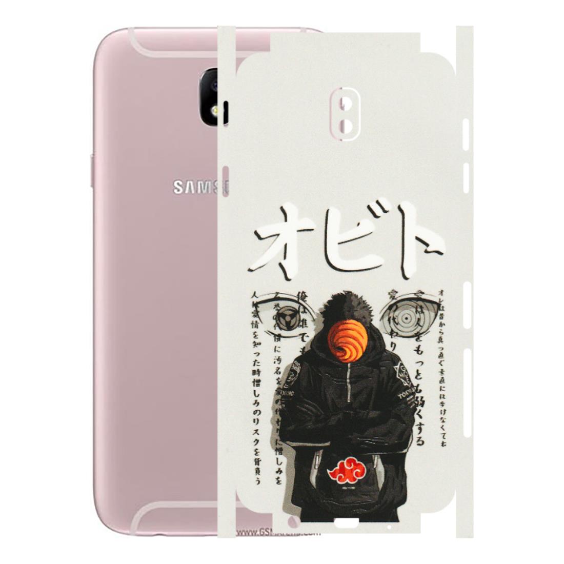 Samsung M/F/Note/Flip and C Phone Skins (All Models) - Obito Anime Eye - 3D Embossed Finish (L-19) Samsung Galaxy J7 Pro