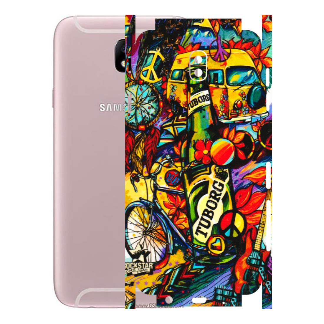 Samsung M/F/Note/Flip and C Phone Skins (All Models) - Cool Beer Bottle - 3D Embossed Finish (L-193) Samsung Galaxy J7 Pro