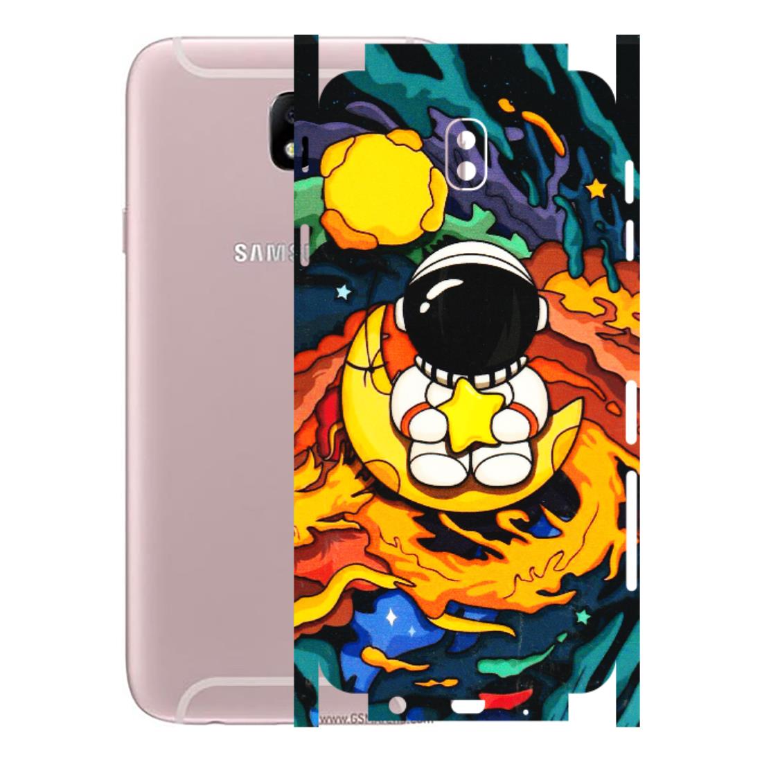 Samsung M/F/Note/Flip and C Phone Skins (All Models) - Baby Astronaut - 3D Embossed Finish (L-197) Samsung Galaxy J7 Pro