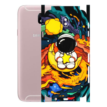 Samsung M/F/Note/Flip and C Phone Skins (All Models) - Baby Astronaut - 3D Embossed Finish (L-197) Samsung Galaxy J7 Pro