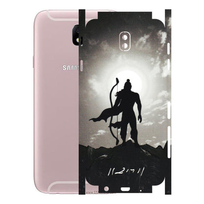 Samsung M/F/Note/Flip and C Phone Skins (All Models) - Jai Siya Ram - 3D Embossed Finish (L-200) Samsung Galaxy J7 Pro