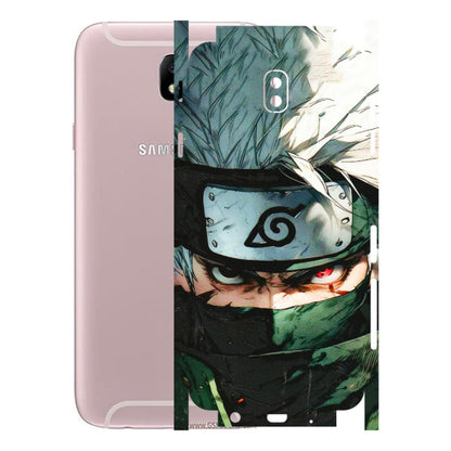 Samsung M/F/Note/Flip and C Phone Skins (All Models) - Kakashi Red Eye Focus - 3D Embossed Finish (L-227) Samsung Galaxy J7 Pro