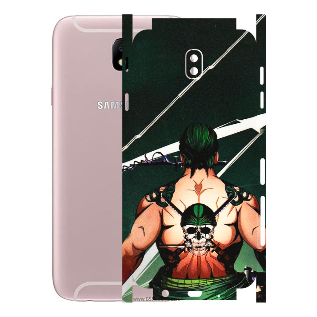 Samsung M/F/Note/Flip and C Phone Skins (All Models) - Zoro Anime - 3D Embossed Finish (L-23) Samsung Galaxy J7 Pro