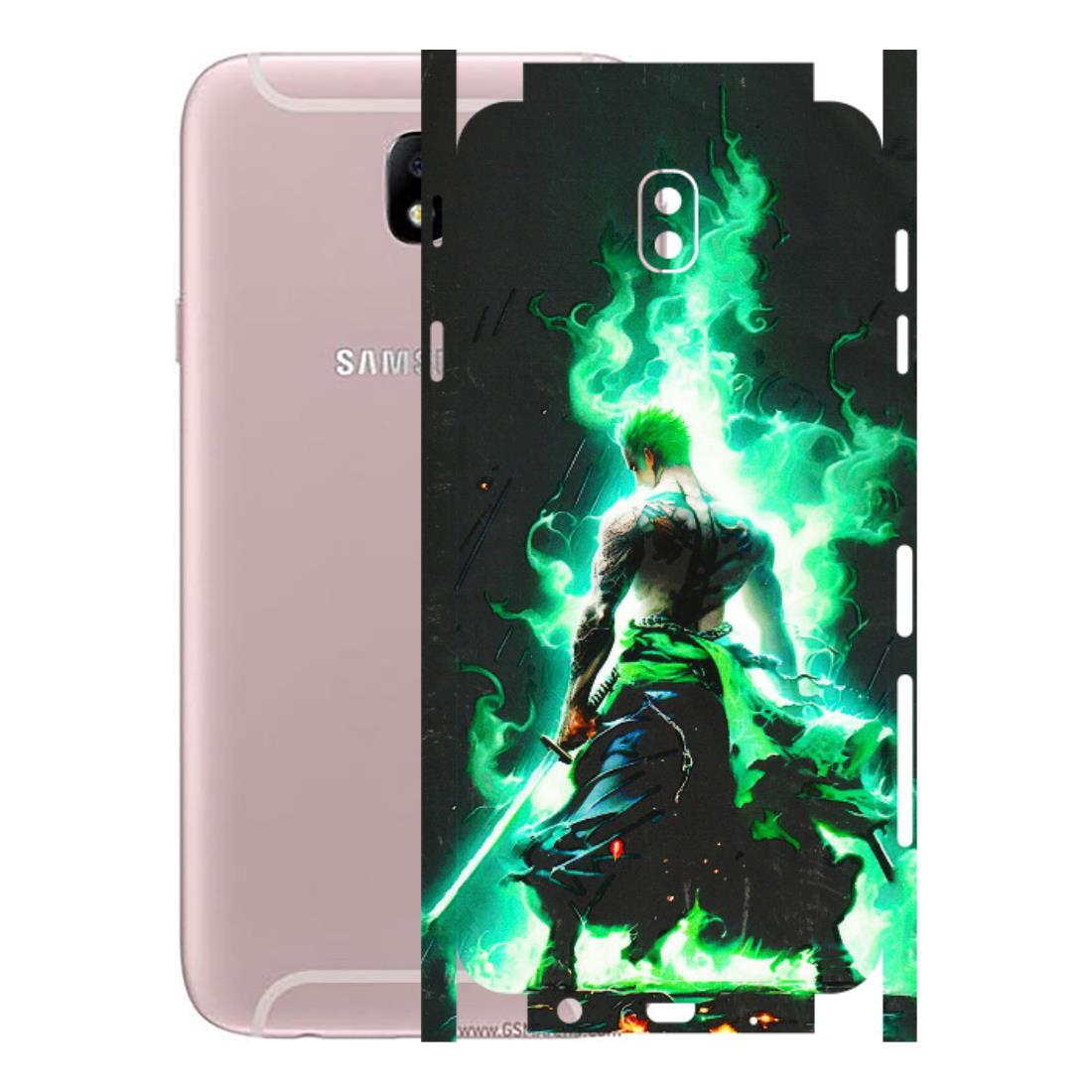 Samsung M/F/Note/Flip and C Phone Skins (All Models) - Zoro Sword - 3D Embossed Finish (L-241) Samsung Galaxy J7 Pro